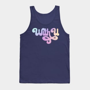 NiziU WithU typography Tank Top